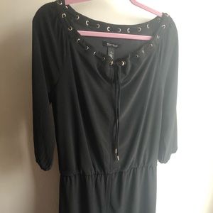 White House black market  blouson mini dress M
